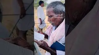 70 years old man praising God | Parmaiah tatha | telugu christian old songs | maya lokam
