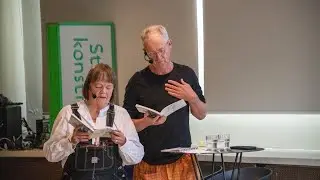 PERFORMATIV FÖRELÄSNING: Astrid Göransson och David Skoog