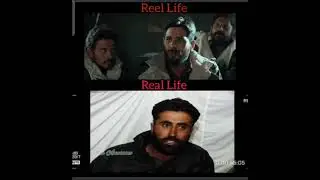 Shershaah real life VS reel life😱🔥#shershaah #reallife videos #movieclips vs real life