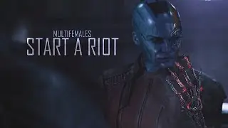 MARVEL&DC LADIES | Start a riot.