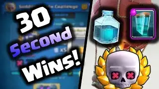 Clash Royale | 30 Second Wins! | Sudden Death Best Deck