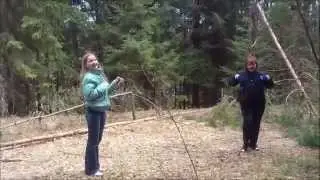 Первомай  в лесу! )))