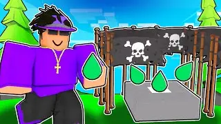 I Placed INF Flags To STEAL ALL Loot! (Roblox Bedwars)