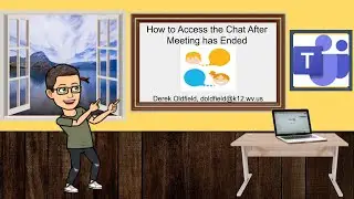 Accessing your CHAT after the meeting has ended