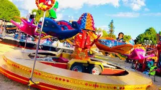 Ayathi at Summer Funfair Enjoying Rides || Toddler Fun play