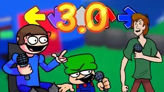 Friday Night Funkin' Vs Dave And Bambi 3.0 Shaggy Cover(FNF Mod/Extra Key)