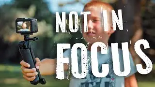 Why are Action Cameras out of Focus - DJI Osmo Action 4 example