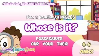 📚 Whose Is It? 🤔 Our, Your, Their – Fun English at School! 🎒✨