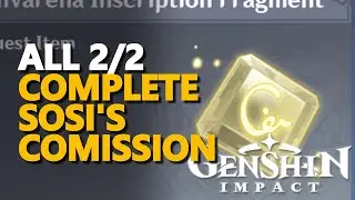 Complete Sosi's commission Genshin Impact All 2/2