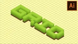 How to create ISOMETRIC Grid in Illustrator | Illustrator Tutorial