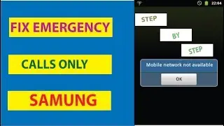 how to fix Emergency calls only,repair imei,efs,patch certificate 2017