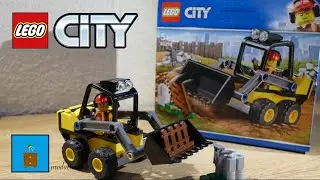 A Man Has Fallen Into The River in LEGO City | Construction Loader | 60219 | Speed Build
