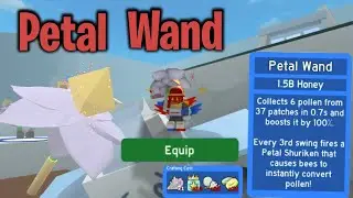 I Got Petal Wand! (Roblox) Bee Swarm Simulator