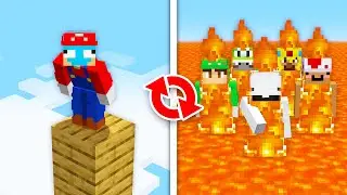 Minecraft 6-WAY Death Swap!