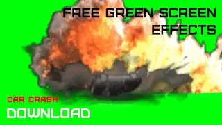 GREEN SCREEN FX - CAR CRASH