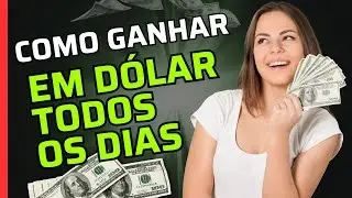 APLICATIVO PAGANDO EM DÓLAR - QUALQUER PESSOA CONSEGUI GANHAR