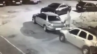 Видео поджога Спекрты на Глушко
