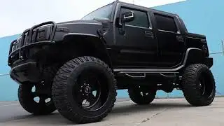 Hummer H2 SUT lifted