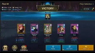 Raid Shadow Legends RSL: Hard Doom Tower Floor 84 Rotation 2
