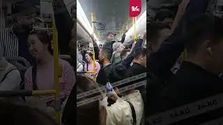 Кубаныч Атамбаев спел в автобусе