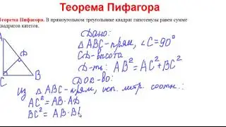 Теорема Пифагора