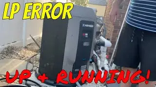 Hayward HeatPro Pool Heat Pump LP Low Pressure Error - Isn’t Low on Refrigerant
