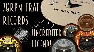 A 78rpm fraternity record with a cameo from an uncredited musical legend!