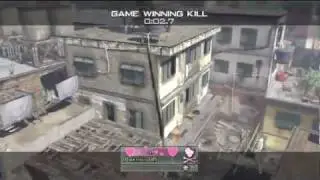 Best Throwing Knife Kill On Modern Warfare 2 - AMAZING