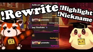 Showcasing my AI Powered Twitch Chat Application with Interactive Redeems!