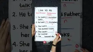 HERE'S THE DIFFERENCE BETWEEN LIKE AND AS - Kampung Inggris LC