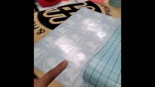 Another quick short on how I apply transfer tape to multiple logos.