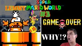 I CAN'T WIN! Lemmy's Castle! SNES Super Mario World ep#3