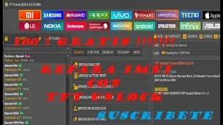 100 % GRATIS, TFTUnlock lo hace denuevo, REPARAR IMEI, Samsung, MTK, PREDTRUM
