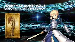 Saber Wars Artoria Altria Pendragon Summon rolls