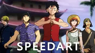 One Piece Live Action [Redraw Speedart]