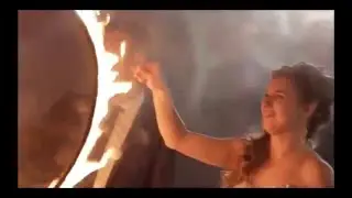 Фонтаны для свадьбы и горящее сердце для молодожёнов