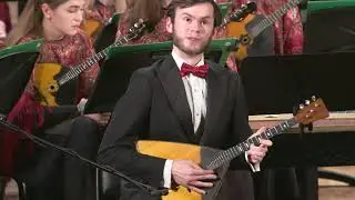 ЦЫГАНКОВ Концерт-симфония для балалайки, финал - Никита Говоров / TSYGANKOV Concerto for Balalaika