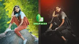 Snapseed Dark Background Photo Editing Tricks | New Snapseed Editing Tutorial | Snapseed App