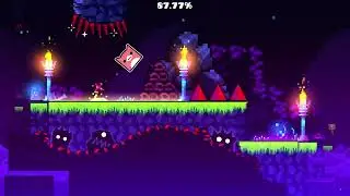 First Town Joruney By DAPixelhero (All Coins) [Geometry Dash 2.2] :)