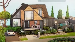 Sequoia Eco-Friendly Home 🌲 | The Sims 4 Speed Build