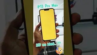 iphone13PM green/yellow screen ?? #shorts