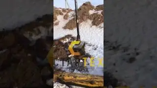 ГИДРОБУР ЯМОБУР СВАЕКРУТ на ЭКСКАВАТОРЕ