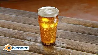 How to make glass of Beer in blender