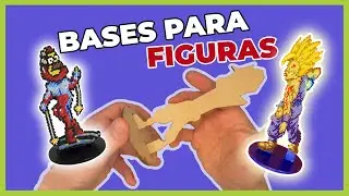 Cómo hacer BASES para tus FIGURAS en MACRAMÉ en mdf | DIY |