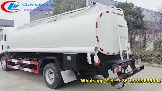 Isuzu NPR 10000 liters fuel bowser truck ready to ship