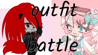 ☆outfil battle!☆|fake collab with derpy axolotl|gacha club|katsumi хай|(kinemaster)
