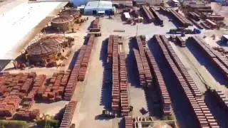 Drone Footage of Building Products Company - Vitrified Clay Pipe Manufacturer