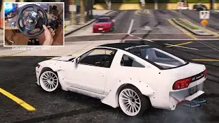 Nissan 380SX - GTA V | Logitech G29 🔥 When GTA VI ? Who waiting? REVIEW