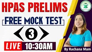 HPAS Prelims 2023 | Free Full Mock Test - 3 | Civilstap Himachal