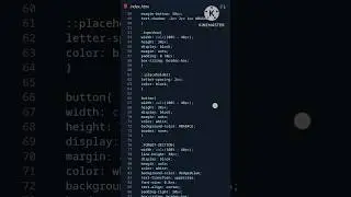 I Designed a User Login Form Using HTML & CSS || Usee login web page || #programming  #coding